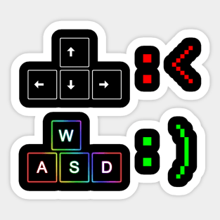 WASD or GTFO Sticker